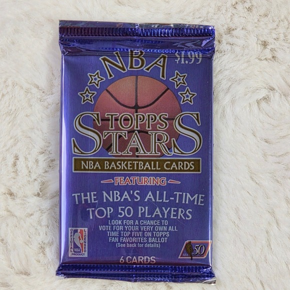 Topps Other - 1996-97 Topps NBA Stars Factory Sealed Pack Michael Jordan Vintage Basketball